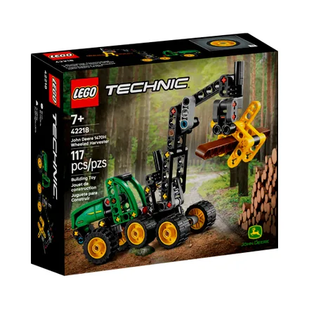 Juguete Construccion Lego Technic John Deere 1470 Wheeled Harvester 117 Piezas