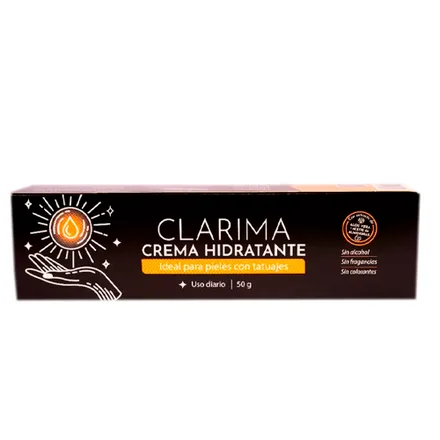 Crema Hidratante Tatuajes Clarima 50g