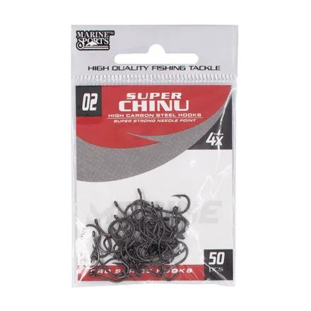 Anzuelo Marine Sports Super Chinu 02 50 Pcs
