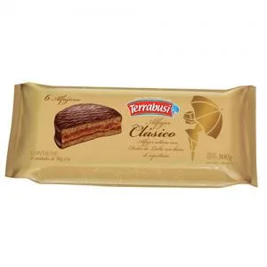 ALFAJOR TERRABUSI CLASSICO RECHEADO DOCE DE LEITE 6X50G