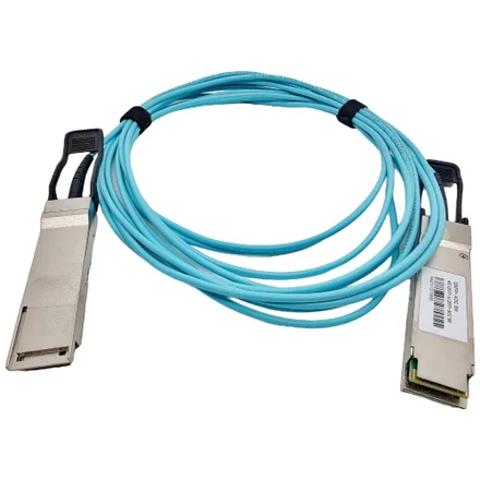 Qsfp Plus Cabo Aoc OM3 Optico Ativo 5M Mmf 40g