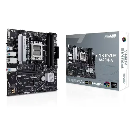 Placa Mae Prime Ddr 5 Socket AM5 Chipset A620 Atx
