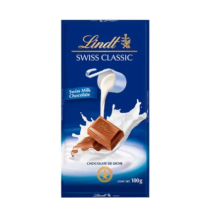 CHOCOLATE LINDT 100GR SWISS MILK
