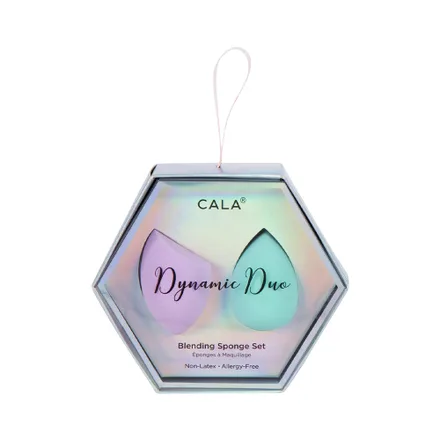 Set Cala Dynamic Duo Sponge Lavander Aqua 2 Piezas
