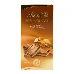 Barra Chocolate Lindt Recheio Mousse Avelas 100g