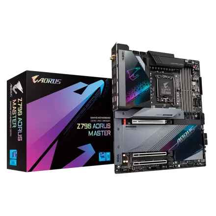 Placa Mae Gigabyte Z790 Aourus Master Ddr 5 Socket Lga 1700 Chipset Express Atx