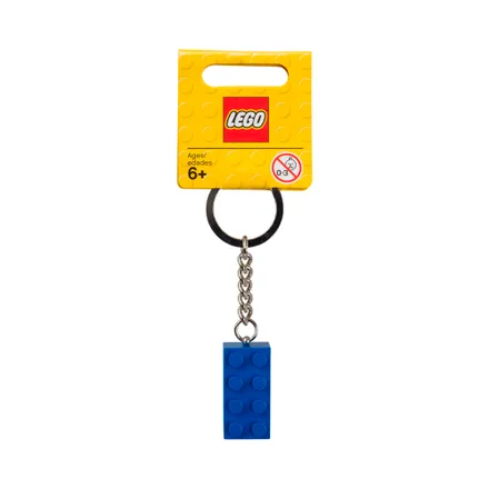 Juguete De Construcción Lego Keychain Stud Blue 6143969