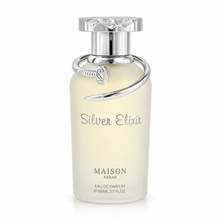 Maison Asrar Perfume Silver Elixir Unisex Eau Parfum 110ml