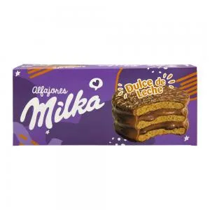 Alfajor Milka Triplo Recheado Doce Leite 6 Und