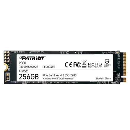 2 Patriot P300 Pcie 256GB