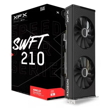 Placa Video Xfx Speedster Swft 210 Radeon Rx 7700 Xt Gddr 6