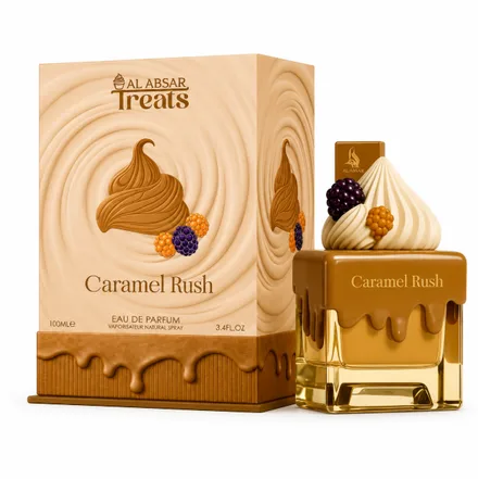 Al Absar Perfume Treats Caramel Rush Unisex Eau Parfum 100ml