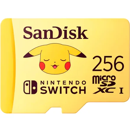 Cartao Sdxc Nintendo Switch Pokemon Sdsqxao 256g 256GB