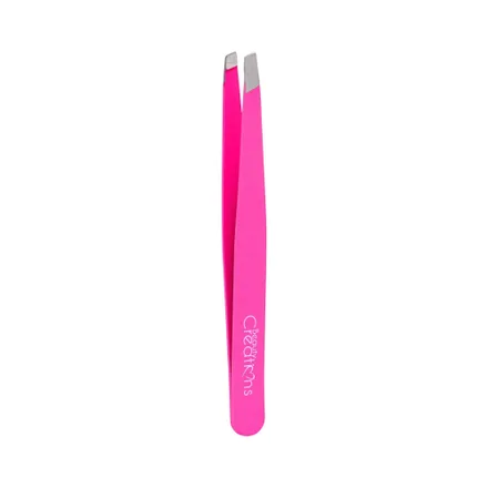 Pinza Para Cejas Beauty Creations Tweezer Hot Pink