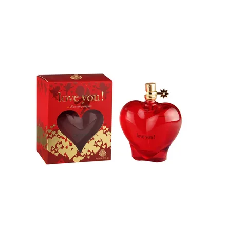 Real Time Love You Red Femenino Eau Parfum 100ml