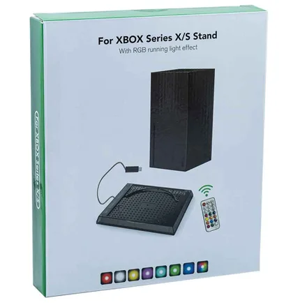 STAND XBOX SERIE X/S COM LED CONTROLE REMOTO