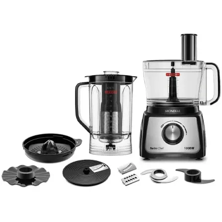 Multiprocessador Mondial Turbo Chef Mpn 01 Bf 9 1 Liquidificador Espremedor 50