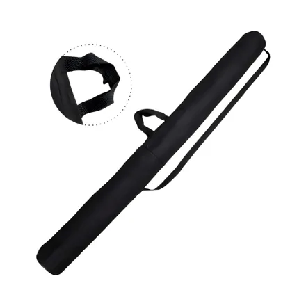 Porta Vara Tubo Tropical 1.90 M Negro