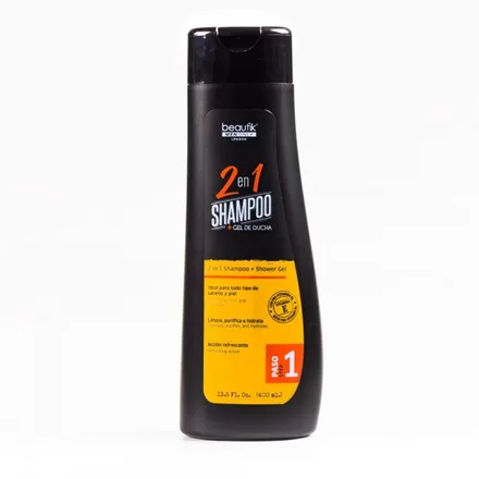 Beautik London Barber 2 En 1 Shampoo Plus Shower Gel