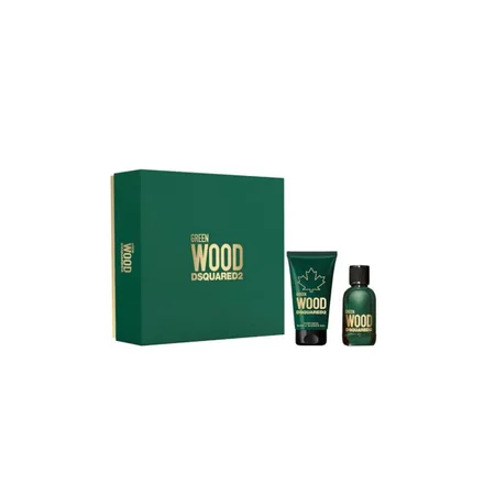 Wood Dsquared 2 Green Masculino Eau Toilette Plus Shower Gel 100ml
