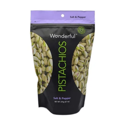 Pistachos Wonderful Salt Pepper 275g