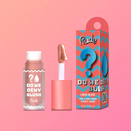 RUDE LABIAL LIQUIDO DO WE DEWY BLUSH CORAL
