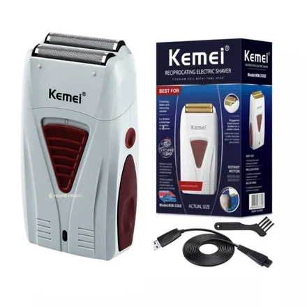Shaver Kemei Km 3382