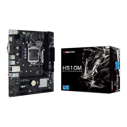 Placa Mae Biostar Ddr 4 Socket Lga 1200 Chipset H510 Atx
