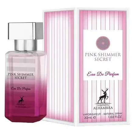 Perfume Maison Alhambra Pink Shimmer Secret Eau Parfum Feminino 30ml
