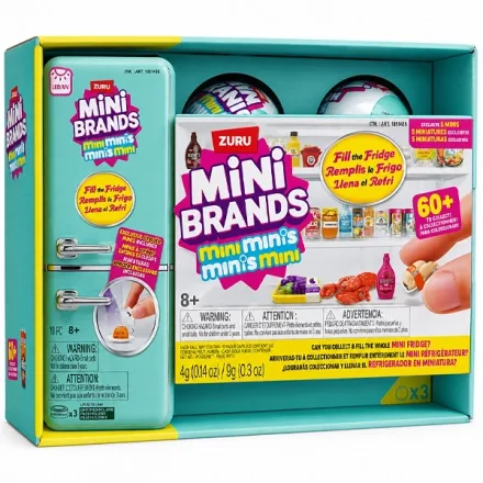 Mini Zuru Brands Fill Fridge 3 Capsulas Surpresa