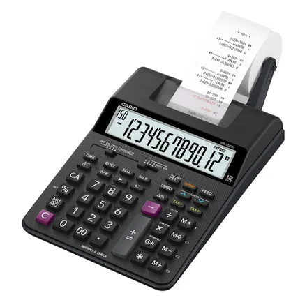 Calculadora Casio Hr 100C Con Bobina