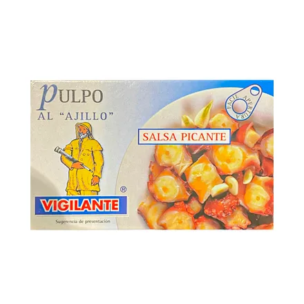 Pulpo Vigilante Al Ajillo 115 Gr