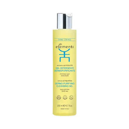 Gel Limpiador Gli Elementi Dermo Purifying Cleansing 200ml