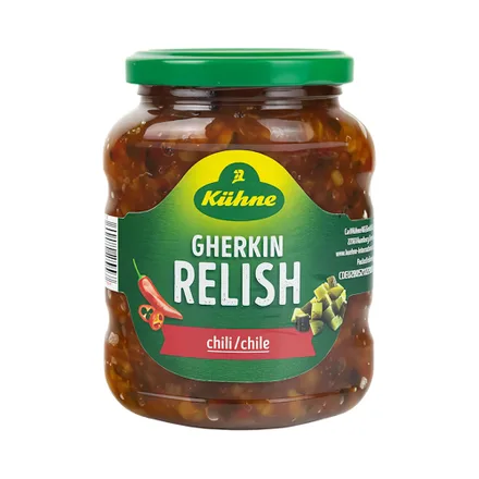 Pepinillos Kuhne Relish Chili 370ml