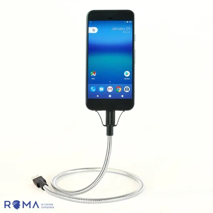 Cabo FuseChicken Usb-A/Lightning 0.6m Bobine Auto Edition Car Dock Prata – ULC