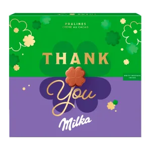 Chocolate Milka Recheio Cacau Thank You 110g