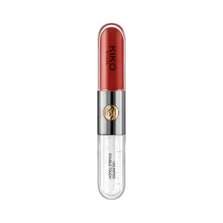 Labial Kiko Milano Unlimited Double 107 Cherry Red 6ml
