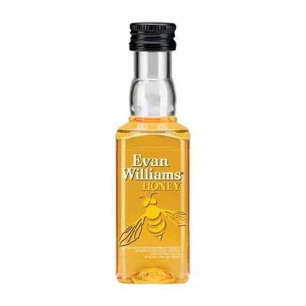 WHISKY EVAN WILLIAMS HONEY MINIATURA