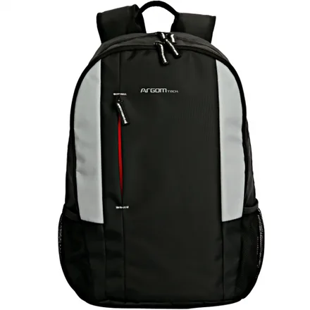 Mochila para Notebook de hasta 15.6" Argom Tech Elevation ARG-BP-0718BK - Negro/Gris