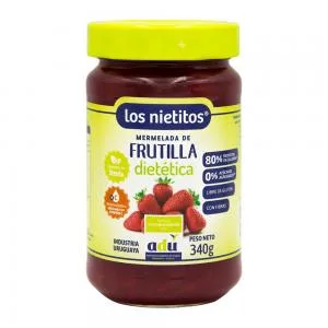 Geleia Acucar Morango Los Nietitos 340g