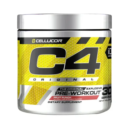 Suplemento Pre Entreno Cellucor C4 Fruit Punch