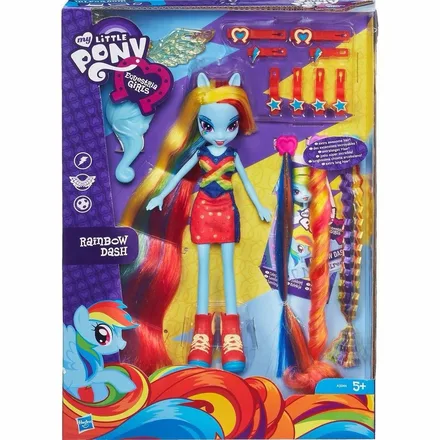 JUGUETE MUÑECA MY LITTLE PONY EQUESTRIA GIRLS RAINBOW DASH A5044