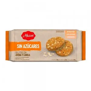 Biscoito Mazzei Avena Canela Acucar 105g