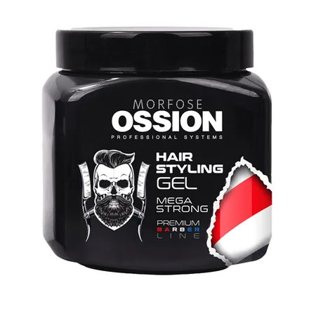 Ossion Hair Gel Red Gum Mega Strong 750ml