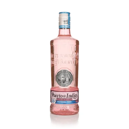 Gin Puerto Indias Alcohol Free Strawberry 700ml