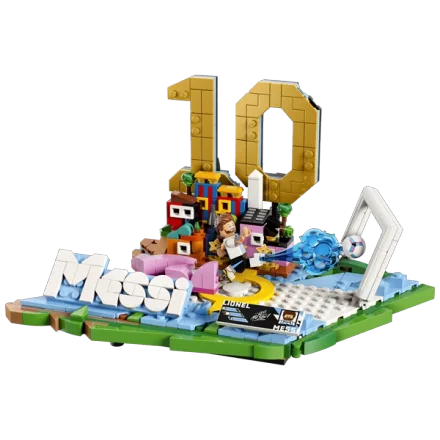 Blocos Lego Lionel Messi Soccer Highlights 500