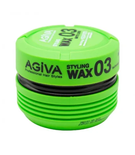 Pomada Cabello Agiva Styling Wax 03 Matte Look 175ml