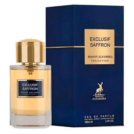 Perfume Maison Alhambra Exclusive Saffron Eau Parfum Unissex 100ml