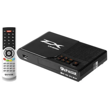 Receptor Alphasat Tx Kvm H265 Iptv