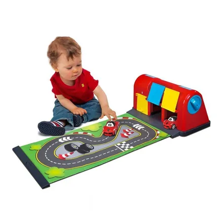 JUGUETE BBURAGO JUNIOR FERRARI ROLL-AWAY 88806